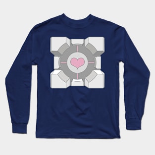 Companion Cube Long Sleeve T-Shirt